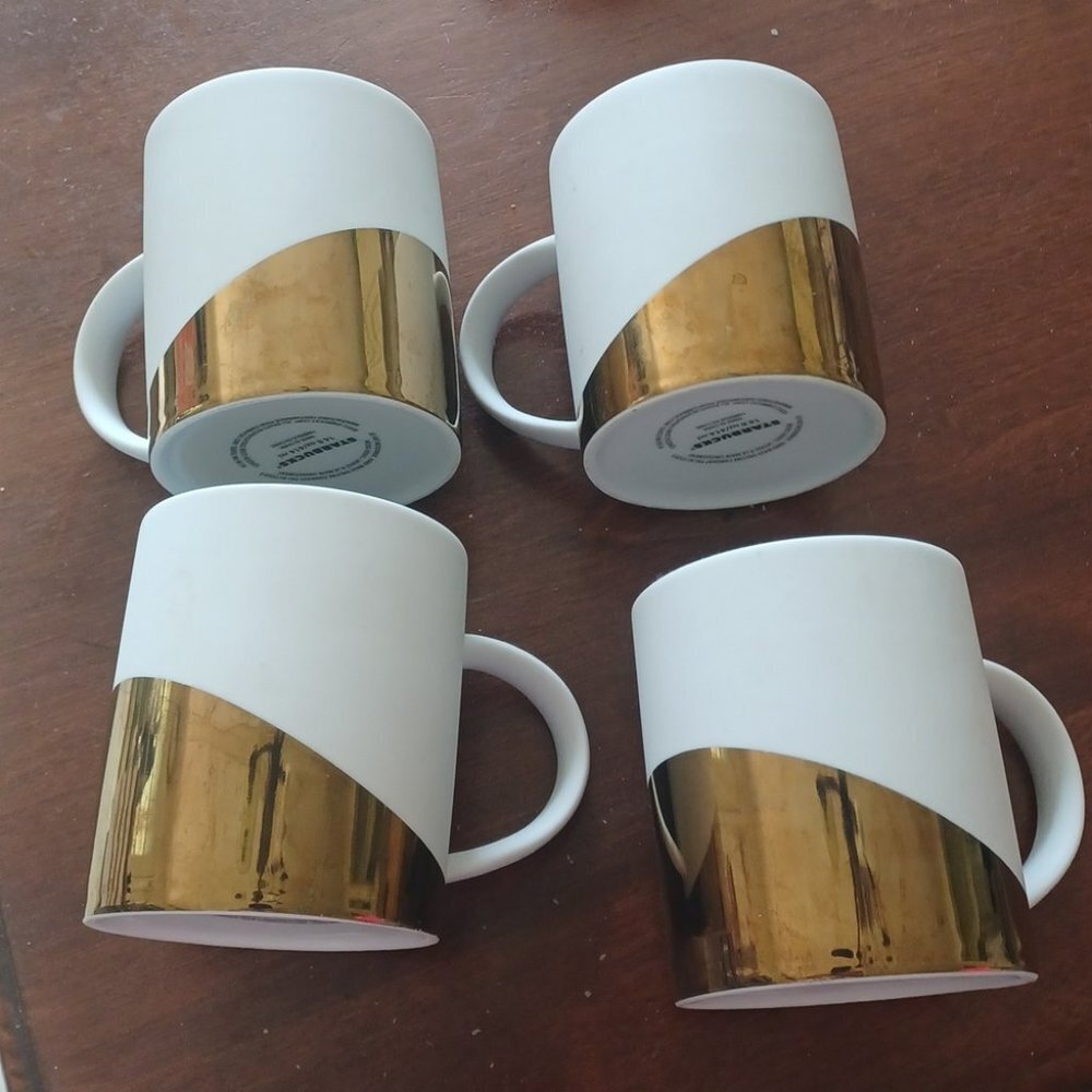 Starbucks Vintage mugs x 4